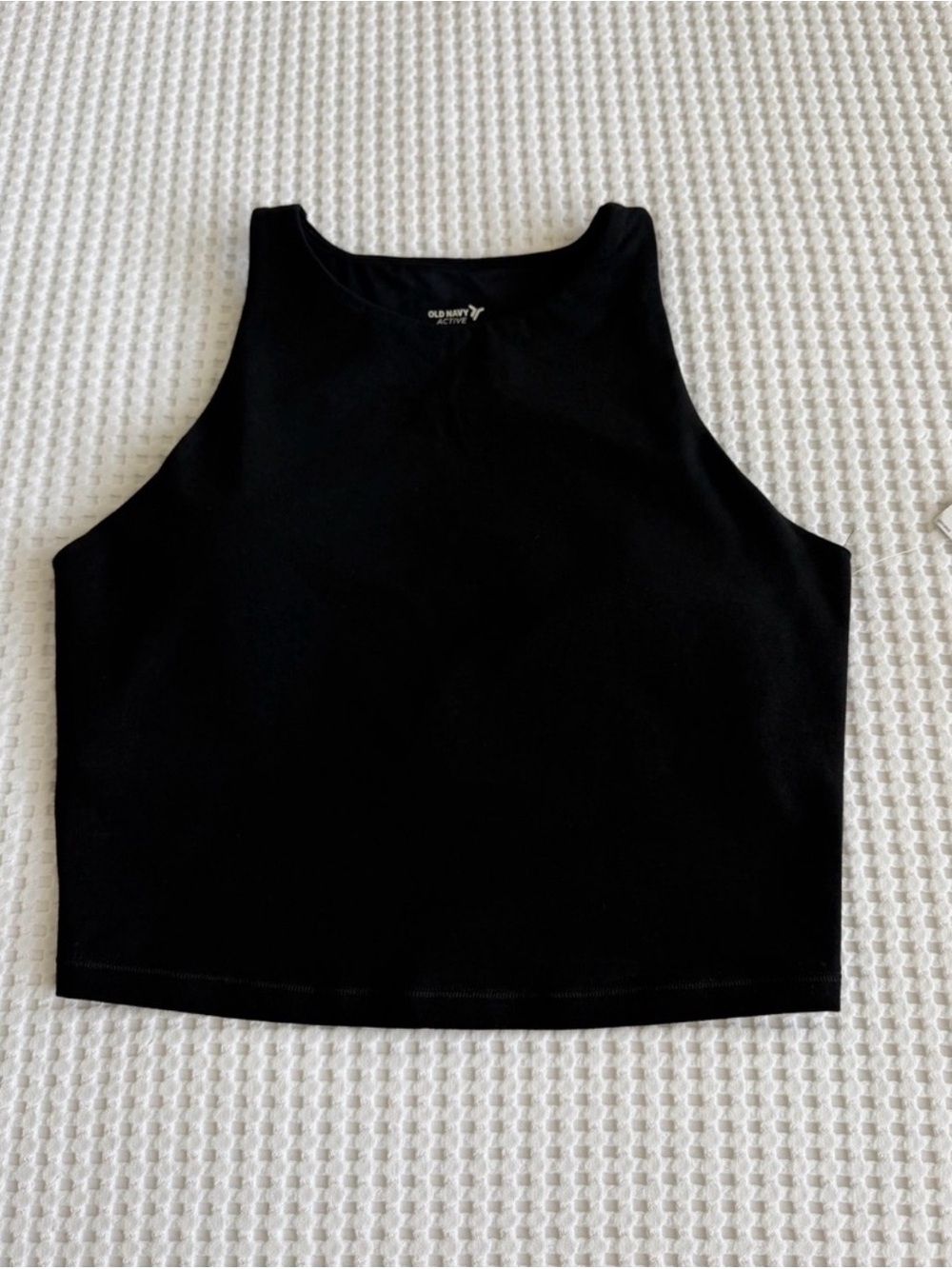 Old Navy Black Active Powerchill sport top NWT